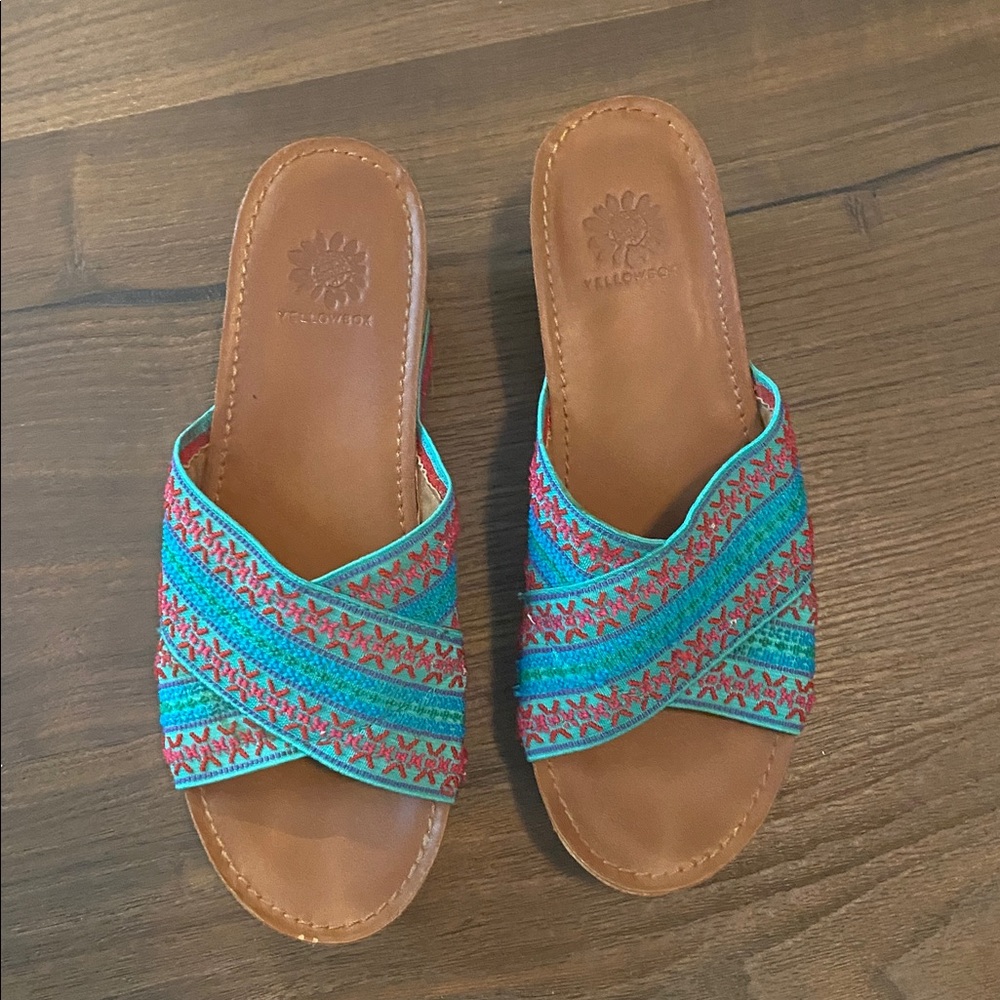 Yellow Box Platform Wedge 7